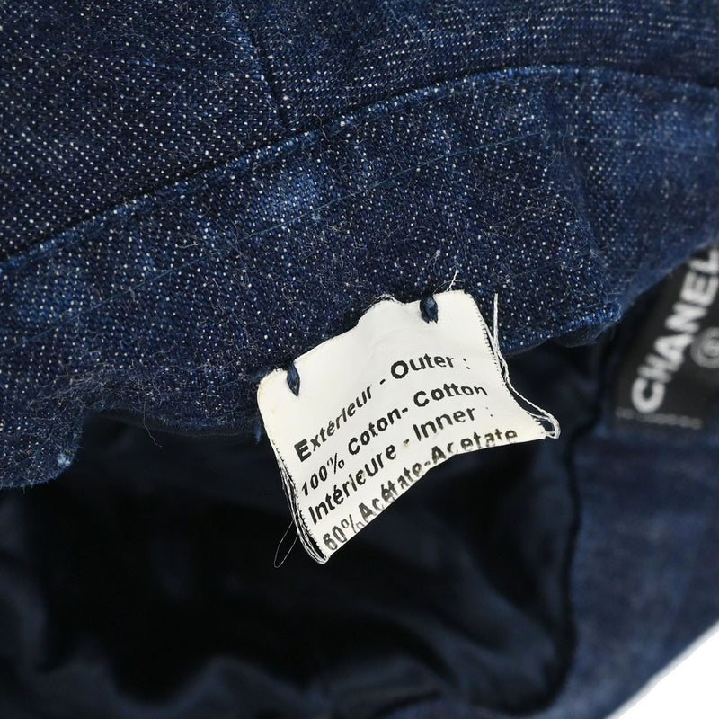 Chanel Denim Mood Bucket Hat Night Flight Embroidery Navy Denim_jeans