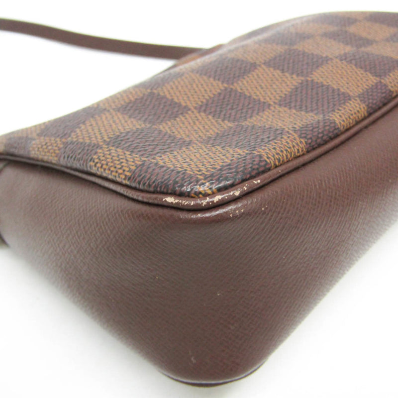 Louis Vuitton Trousse Make Up Damier Brown Canvas Bag