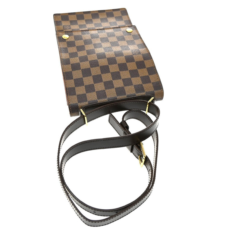 Louis Vuitton Portobello Messenger Damier Ebene Brown Canvas