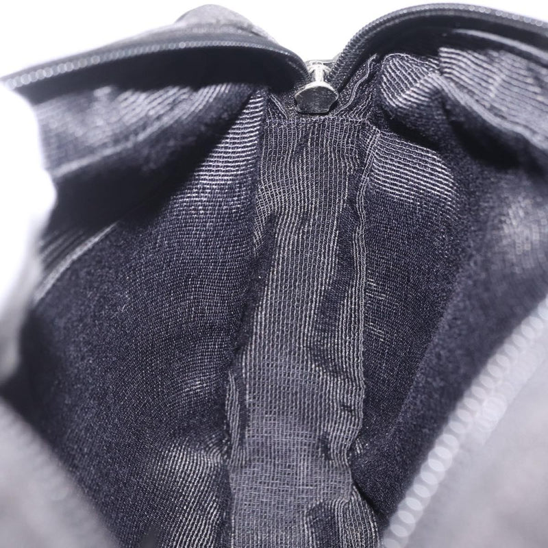 Salvatore Ferragamo Gancini Canvas Black Bag