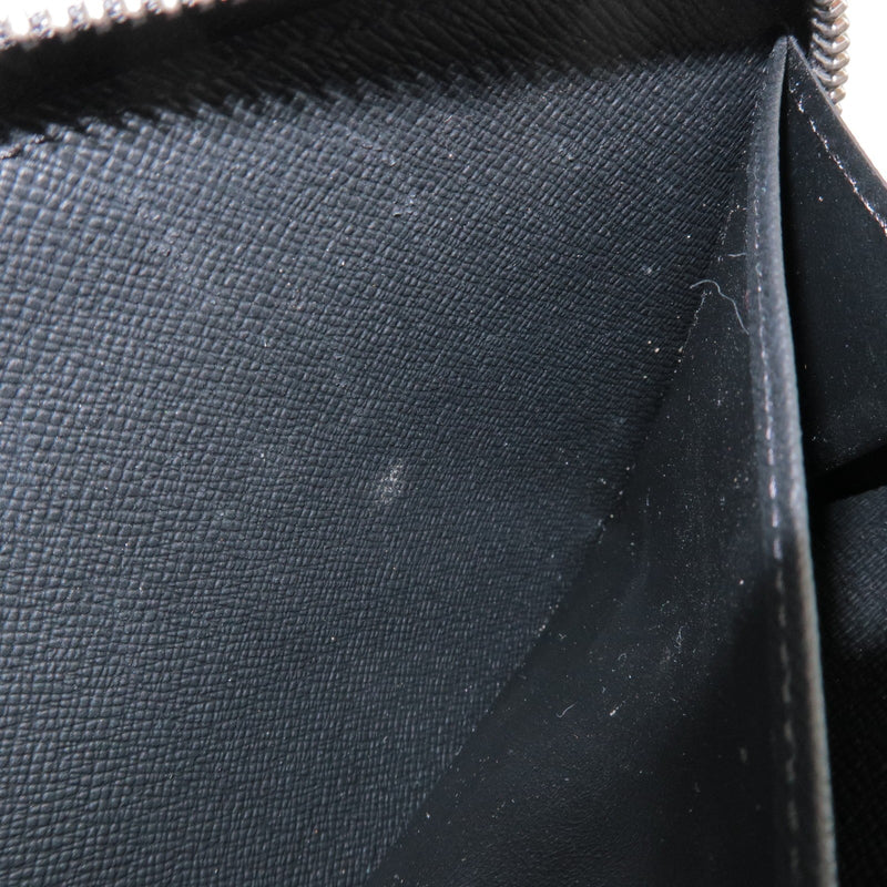 Louis Vuitton Zippy Organizer Taiga Leather Black Accessory