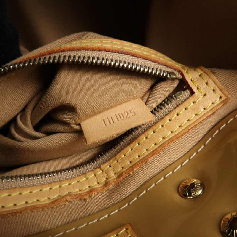 Louis Vuitton Reade Monogram Vernis Brown Patent_leather Bag