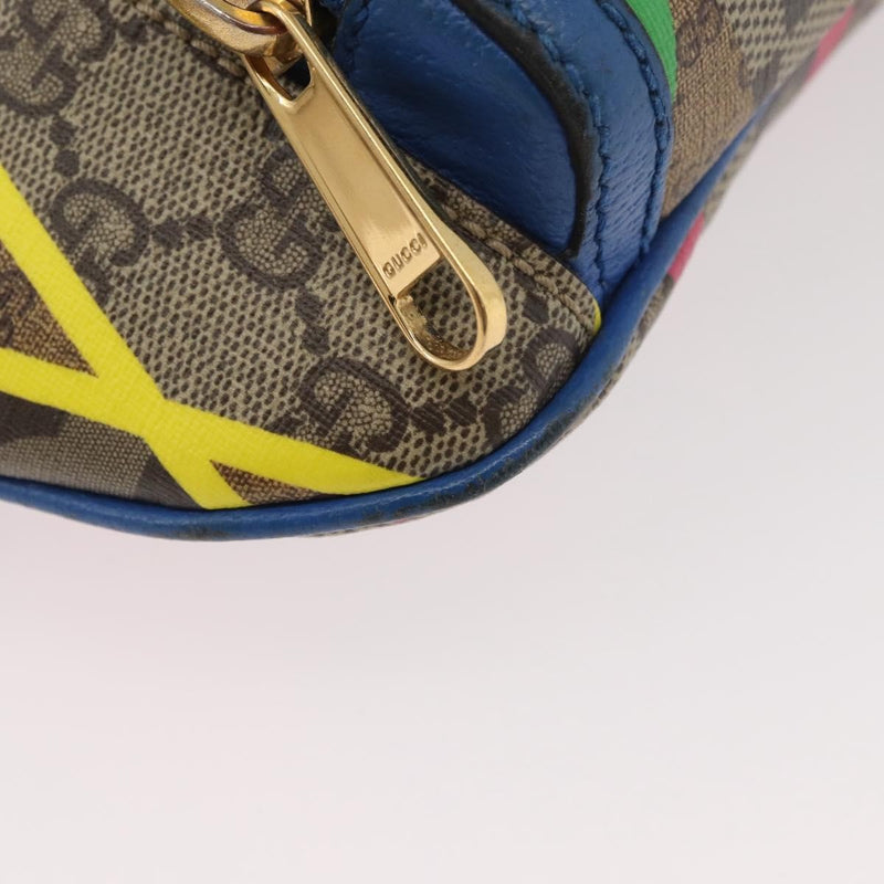 Gucci Gg Rhombus Cuir Multicolour Canvas Bag