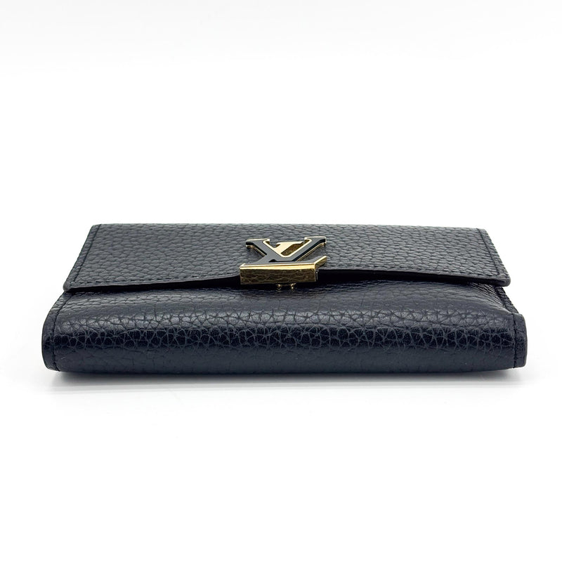 Louis Vuitton Capucines Taurillon Leather Black Accessory