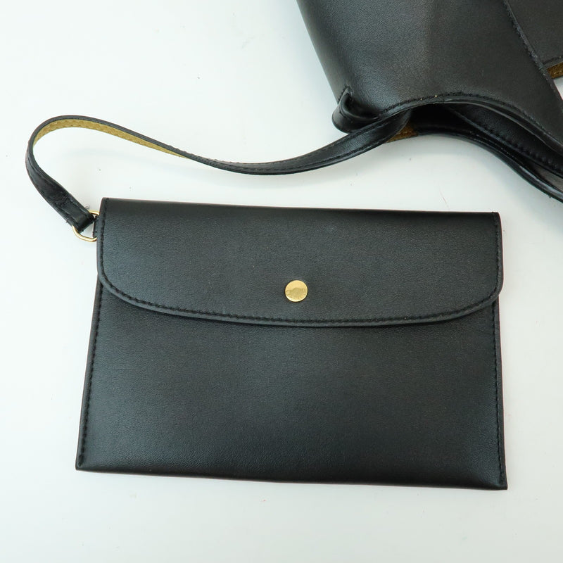 Stella Mccartney Alter Faux Leather Black Synthetic Bag