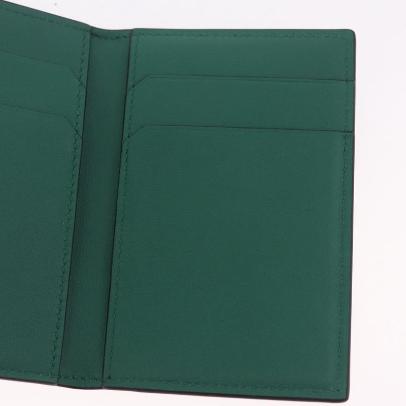 Cartier Coin Purse Must De Leather Green Accessory