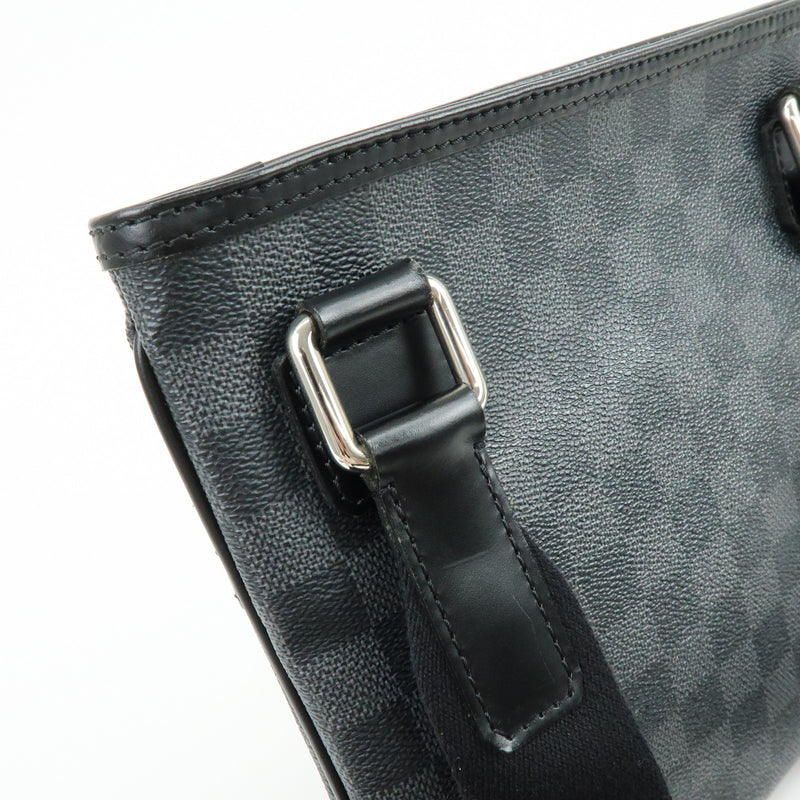 Louis Vuitton Thomas Damier Graphite Black Canvas Bag