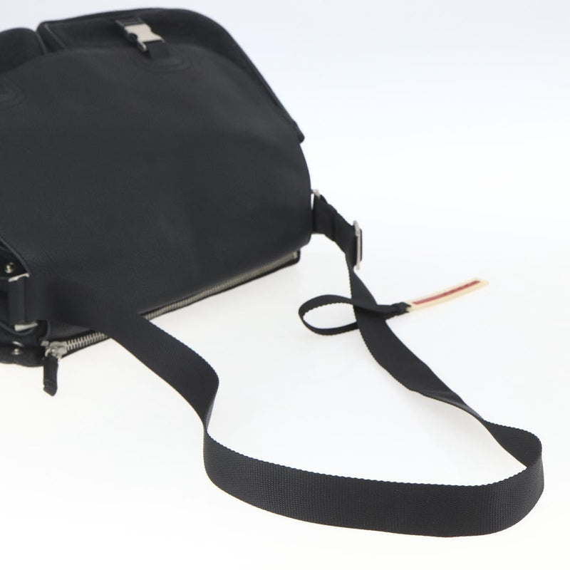 Prada Shoulder Wool Black Bag