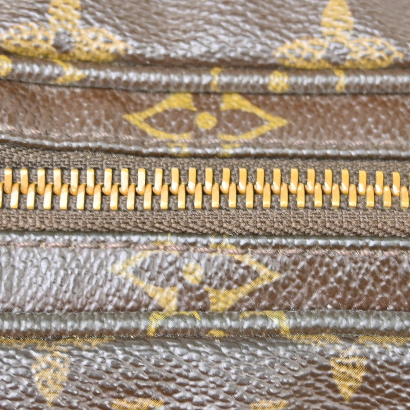 Louis Vuitton Trotteur Beaubourg Monogram Canvas Brown Bag