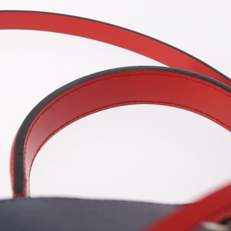 Louis Vuitton Neonoe Limited Edition Colored Damier Navy Leather Bag