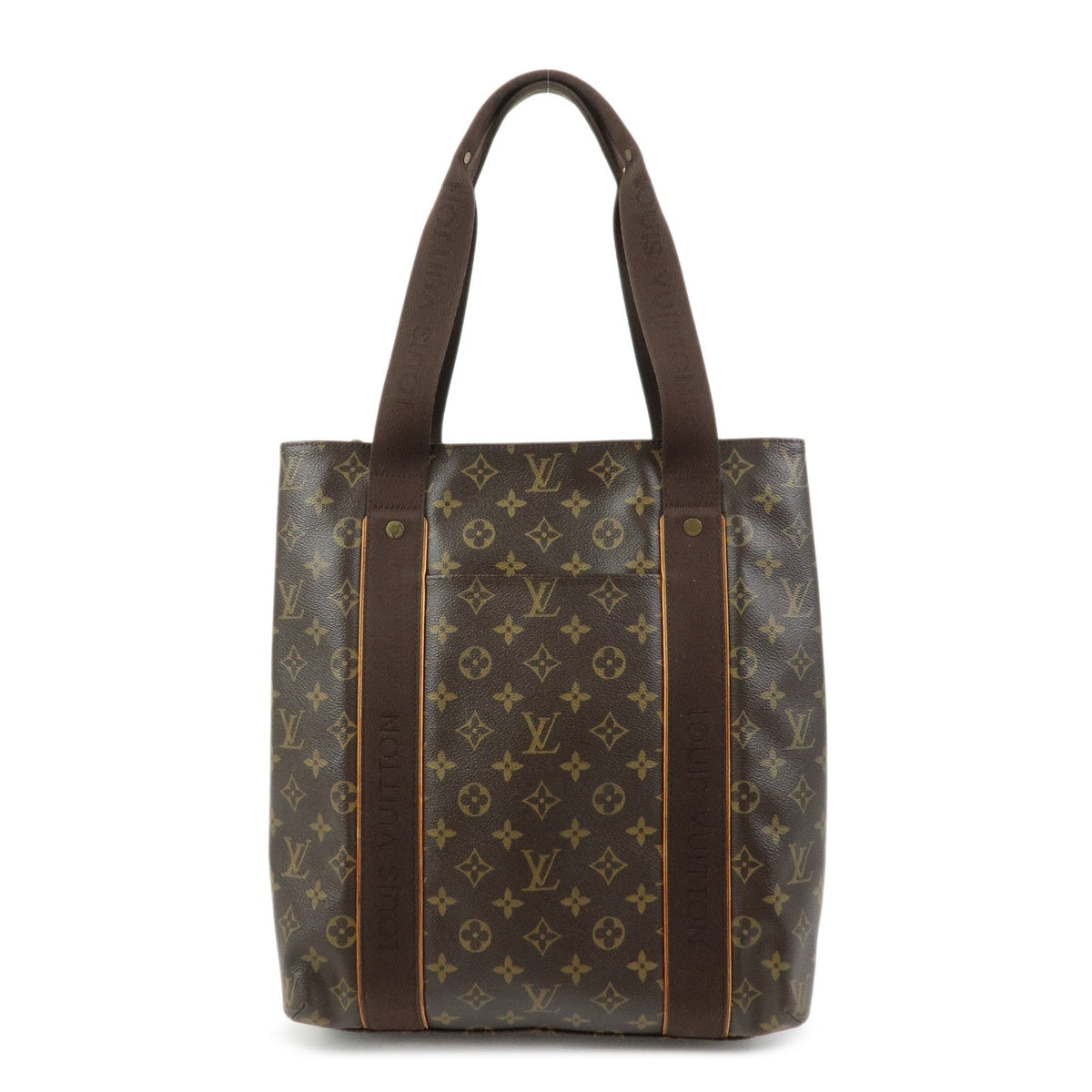 Louis Vuitton Cabas Beaubourg Monogram Canvas Brown Bag
