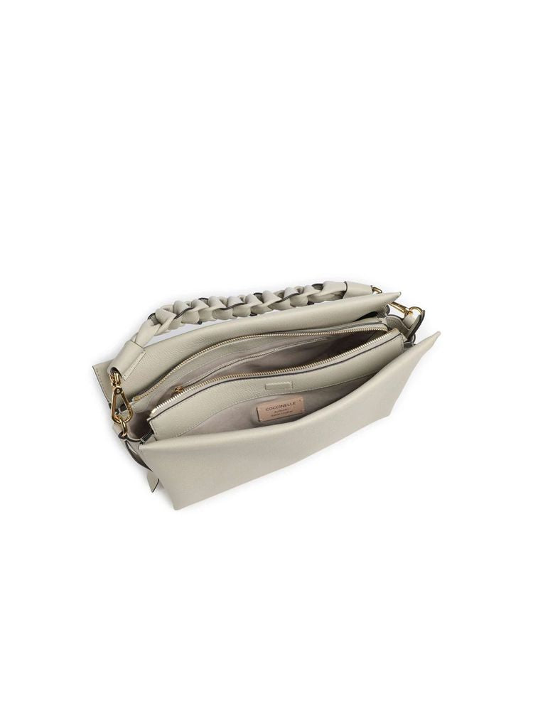 Coccinelle Hobo Bag — Green Double Grainy Leather