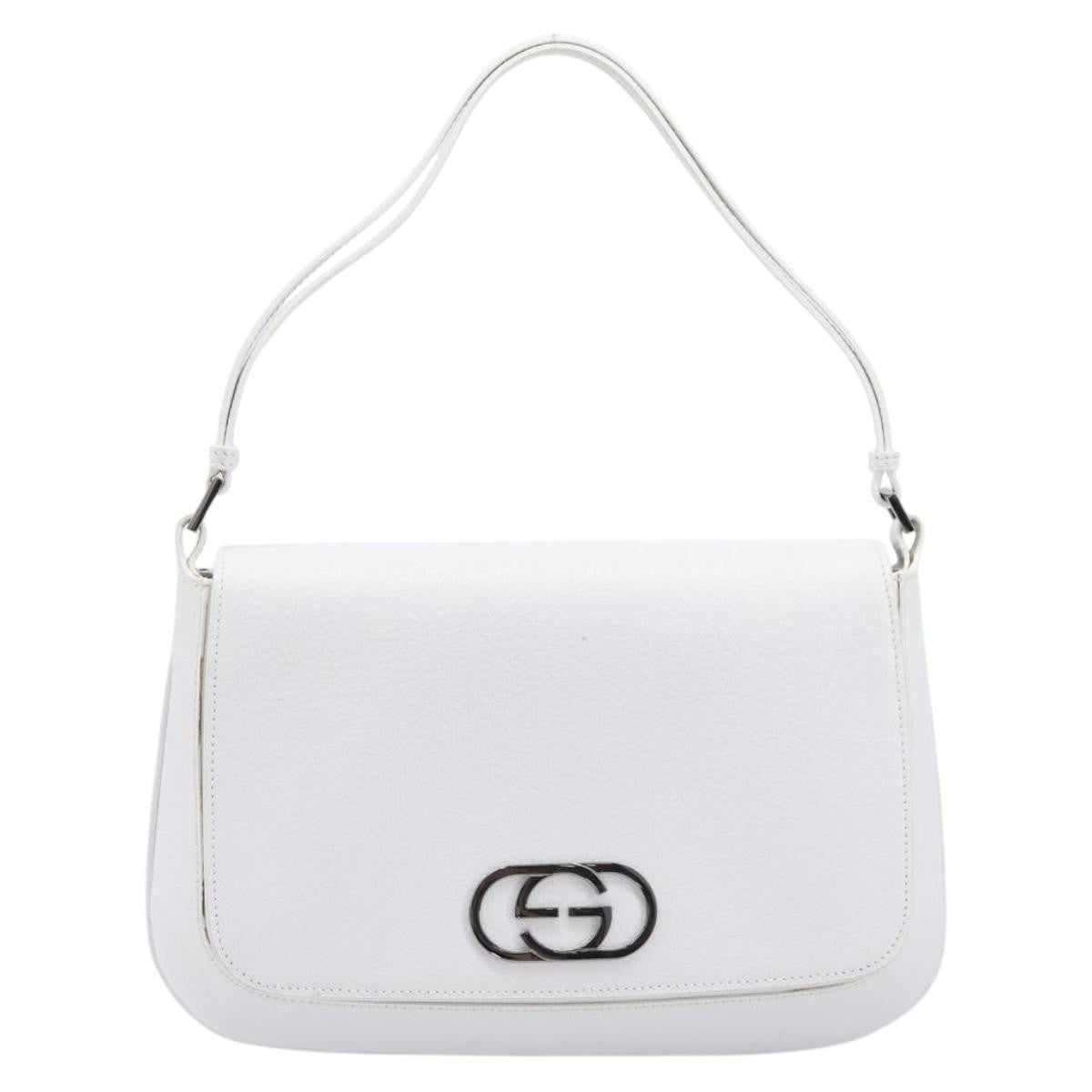 Gucci Shoulder Leather White Bag