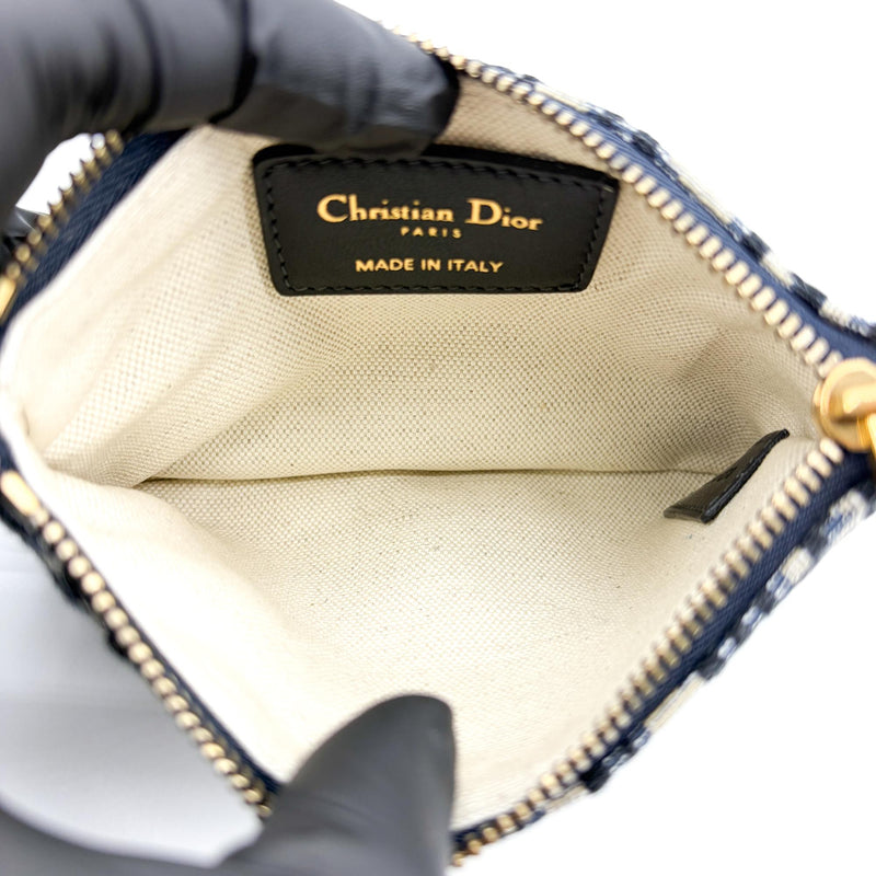 Christian Dior Travel Kit Oblique Canvas Beige Accessory