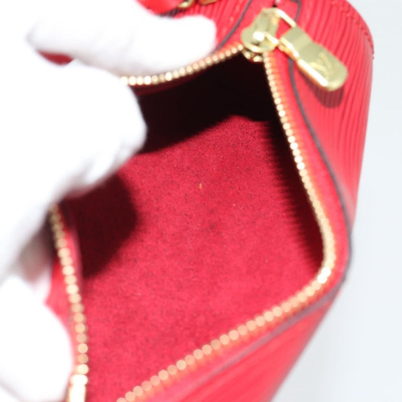Louis Vuitton Soufflot Pochette Epi Leather Red Bag