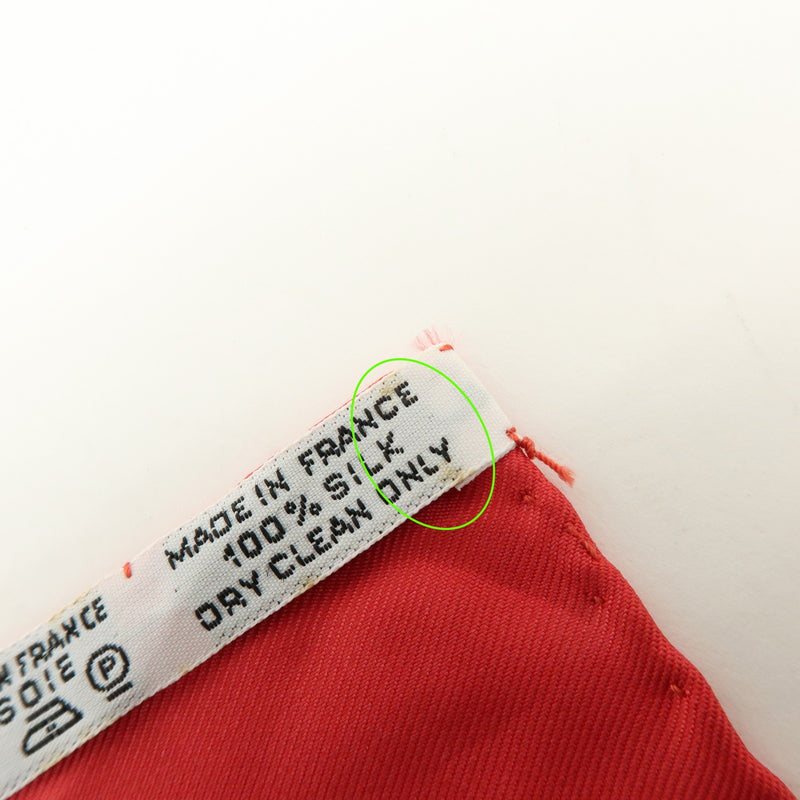 Hermes Carré 40 Silk Red Accessory