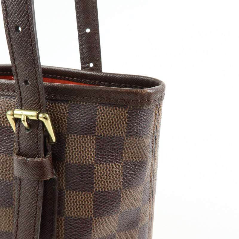 Louis Vuitton Marais Bucket Damier Brown Canvas Bag