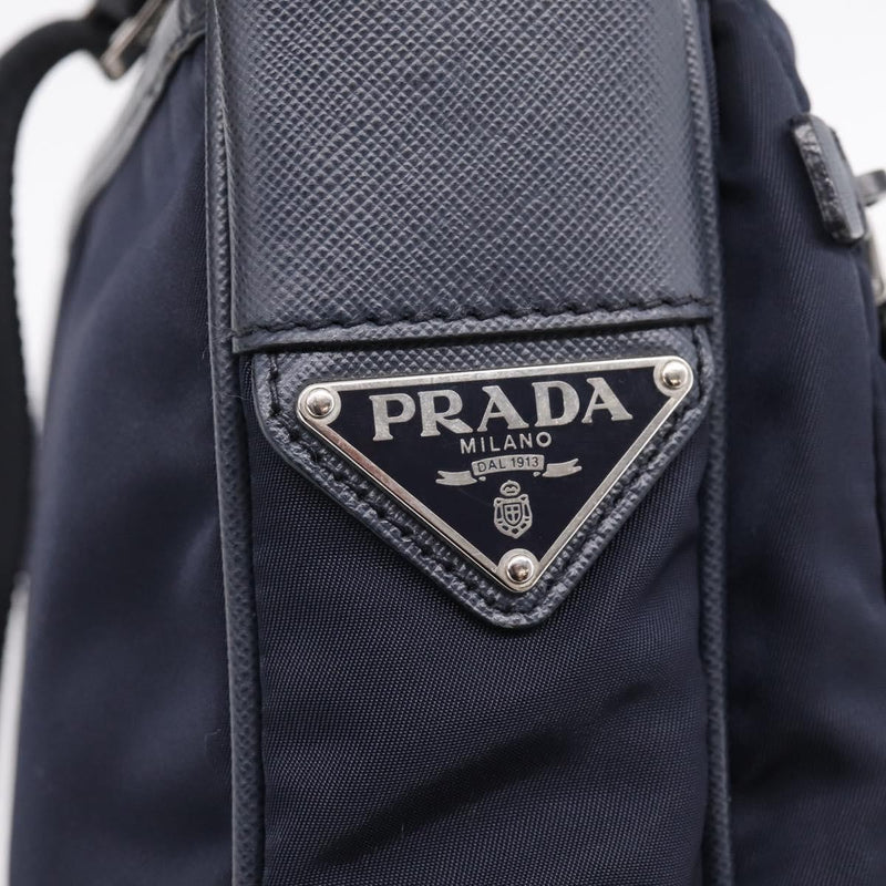 Prada Shoulder Tessuto Navy Nylon Bag