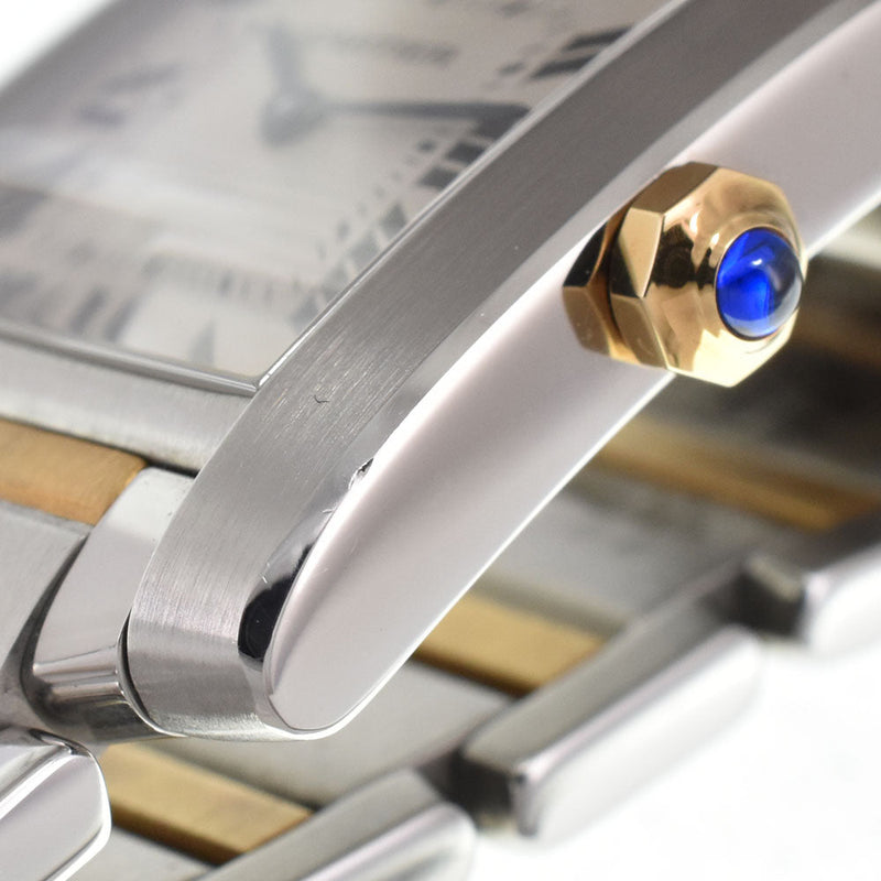 Cartier Tank Francaise Quartz Stainless Steel And Yellow Gold Watches