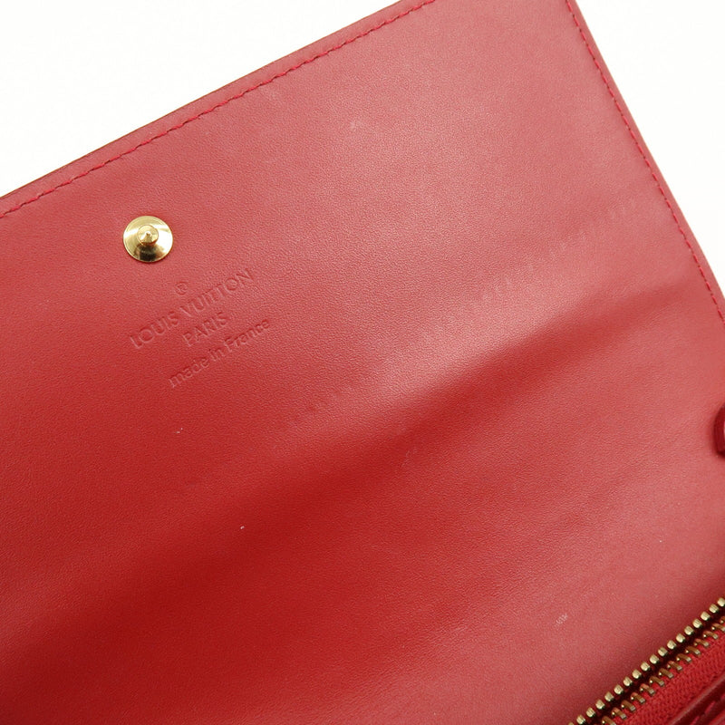 Louis Vuitton Chaine Monogram Vernis Red Patent_leather Bag