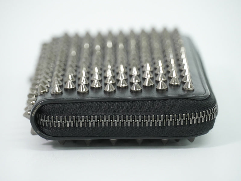 Christian Louboutin Panettone Spiked Leather Black Accessory
