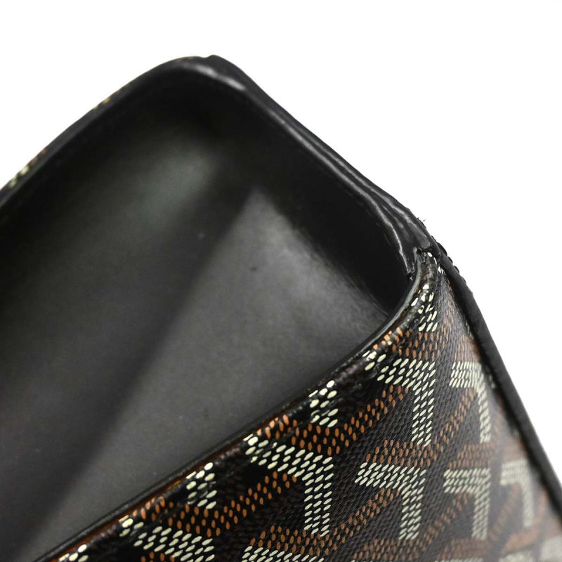 Goyard Comores Coated Canvas Black Bag