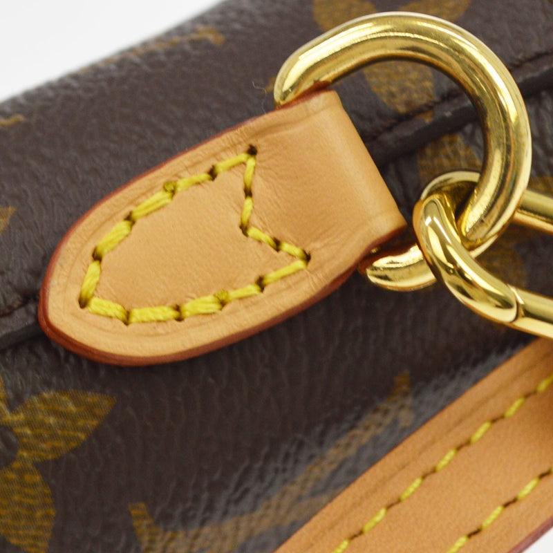 Louis Vuitton Fold Me Monogram Canvas Brown Bag
