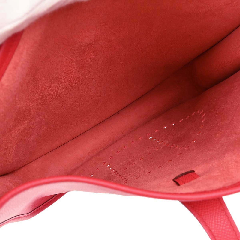 Hermes Evelyne Bag Gen Iii Epsom Red Leather