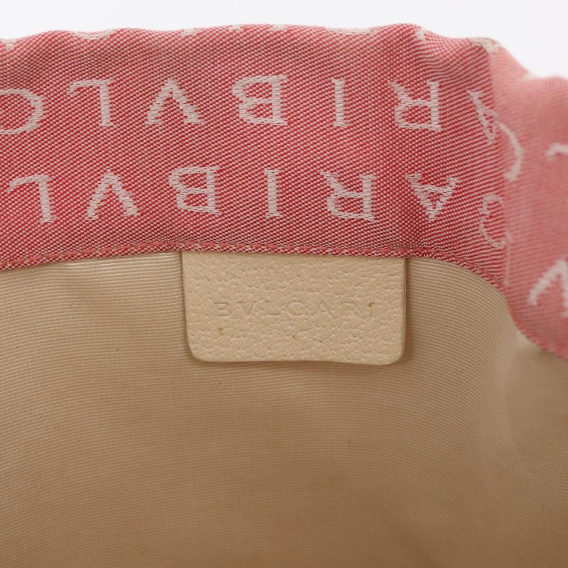 Bvlgari Logomania Canvas Pink Bag