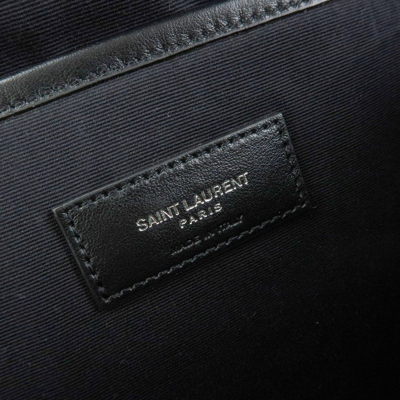 Saint Laurent City Printed Corduroy Multicolour Canvas Bag