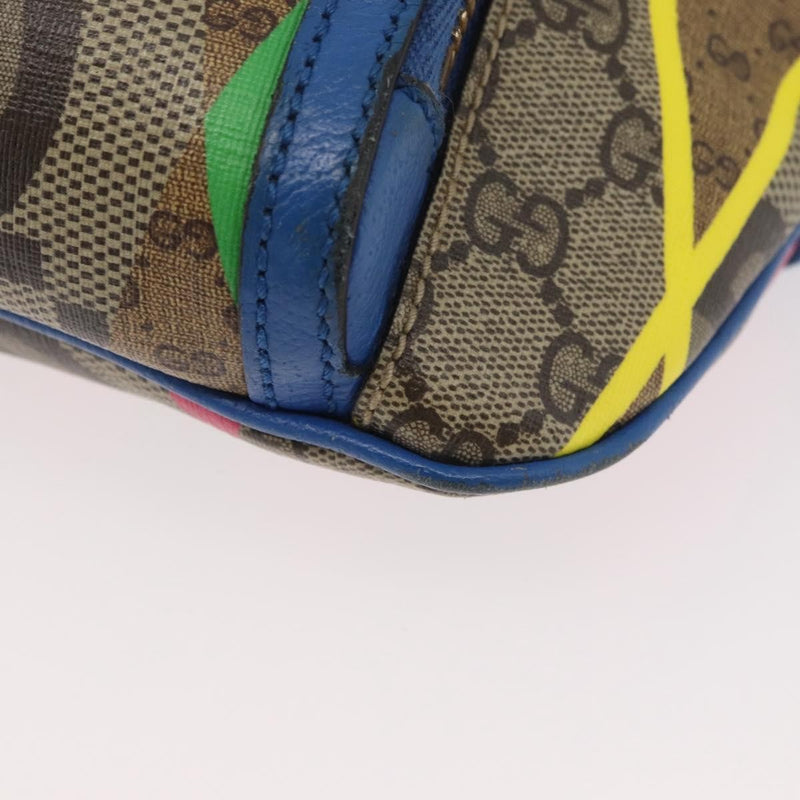 Gucci Gg Rhombus Cuir Multicolour Canvas Bag