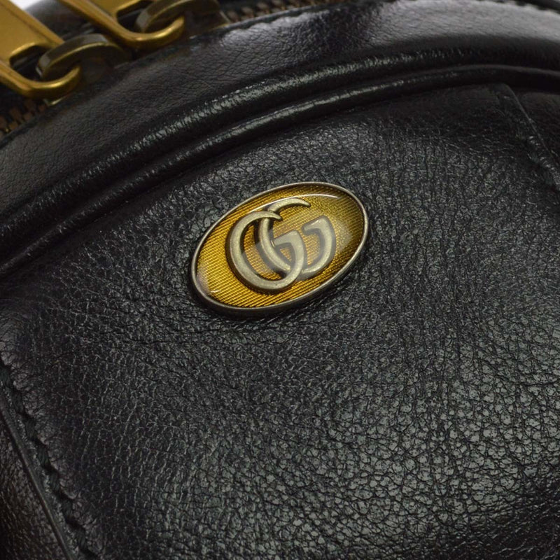 Gucci Tifosa Basketball Leather Black Bag