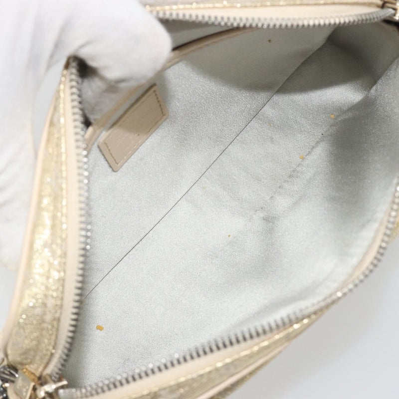 Louis Vuitton Mckenna Mini Lin Gold Canvas Bag