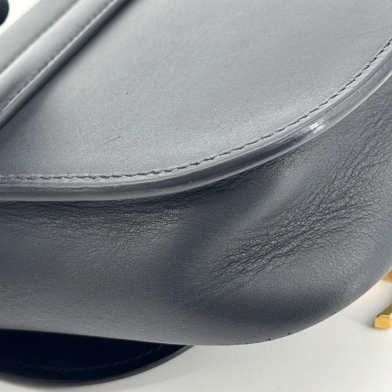 Saint Laurent Kaia Leather Black Bag