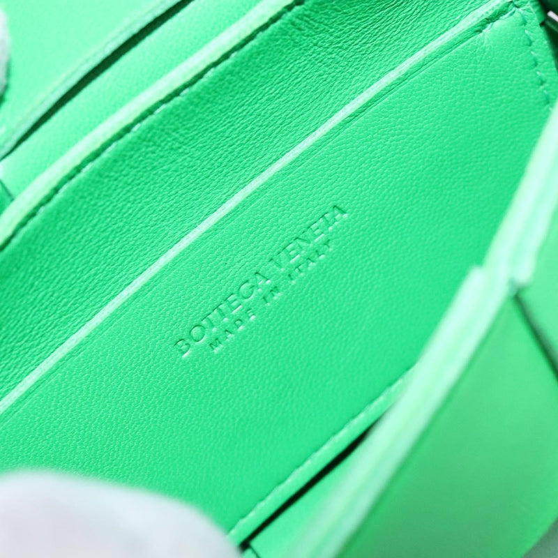 Bottega Veneta Cassette Maxi Intrecciato Leather Green Bag