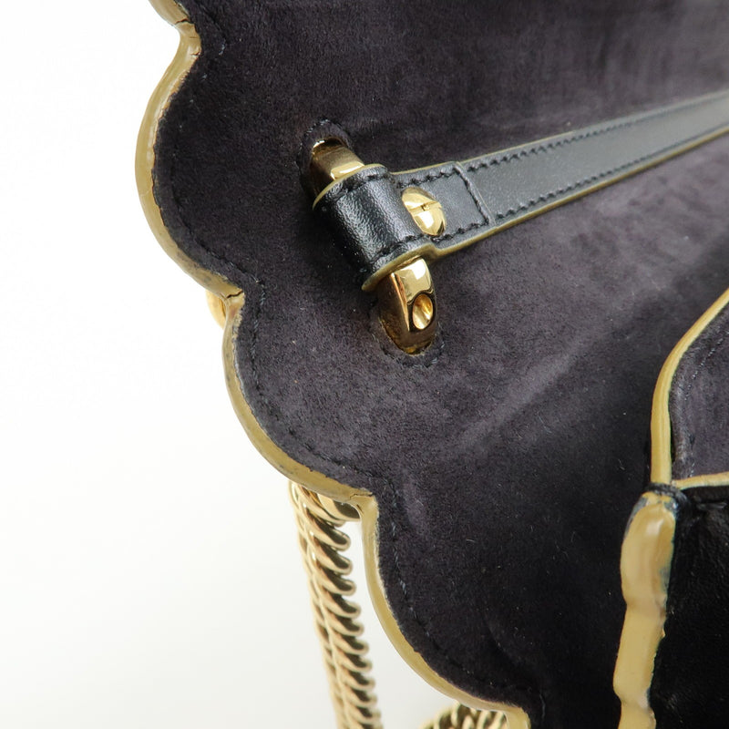 Fendi Kan I Leather Black Bag