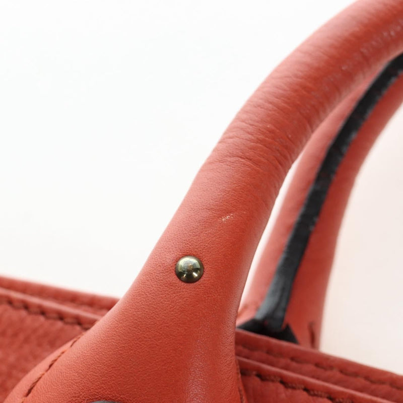 Chloe Paddington Leather Orange Bag