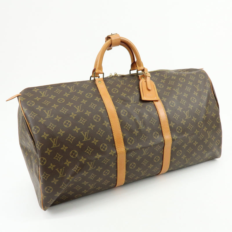 Louis Vuitton Keepall Monogram Canvas Brown Bag