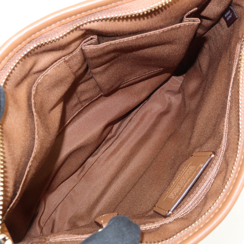 Coach Shoulder Canvas Brown Bag