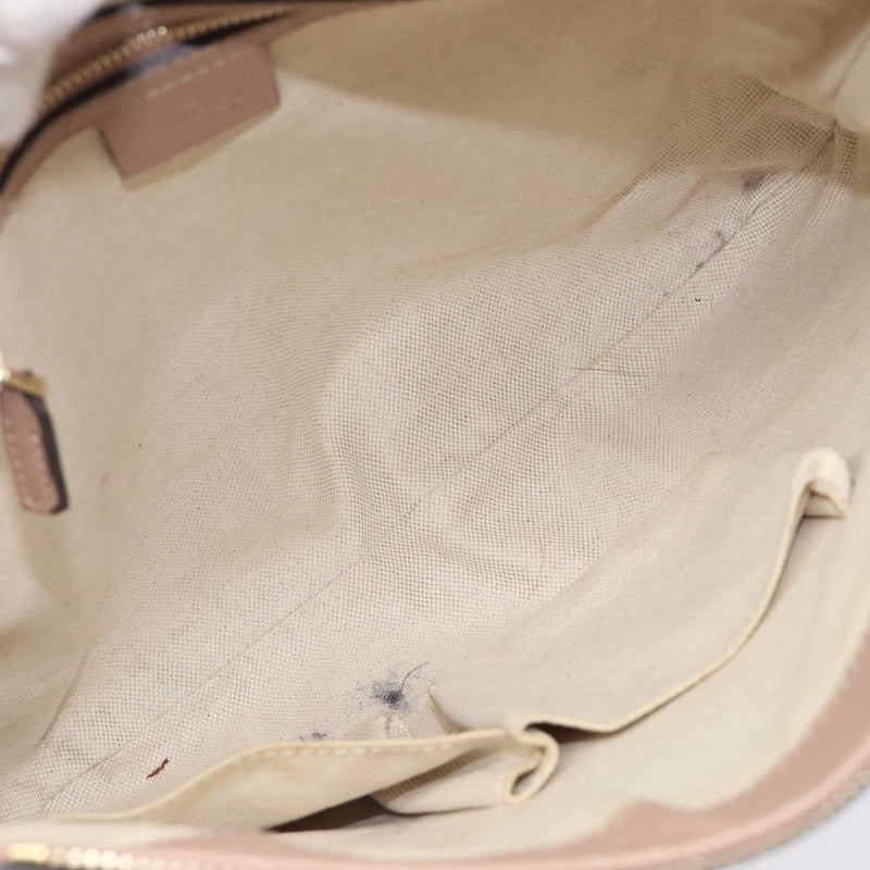 Gucci Mayfair Messenger Gg Canvas And Leather Beige