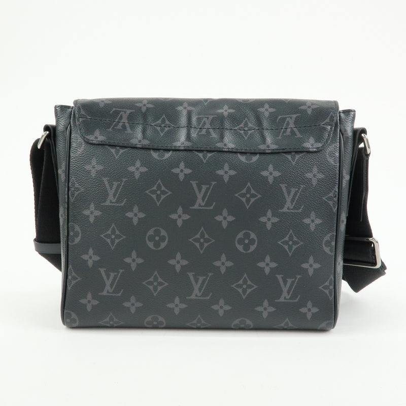 Louis Vuitton District Messenger Monogram Eclipse Canvas Gray