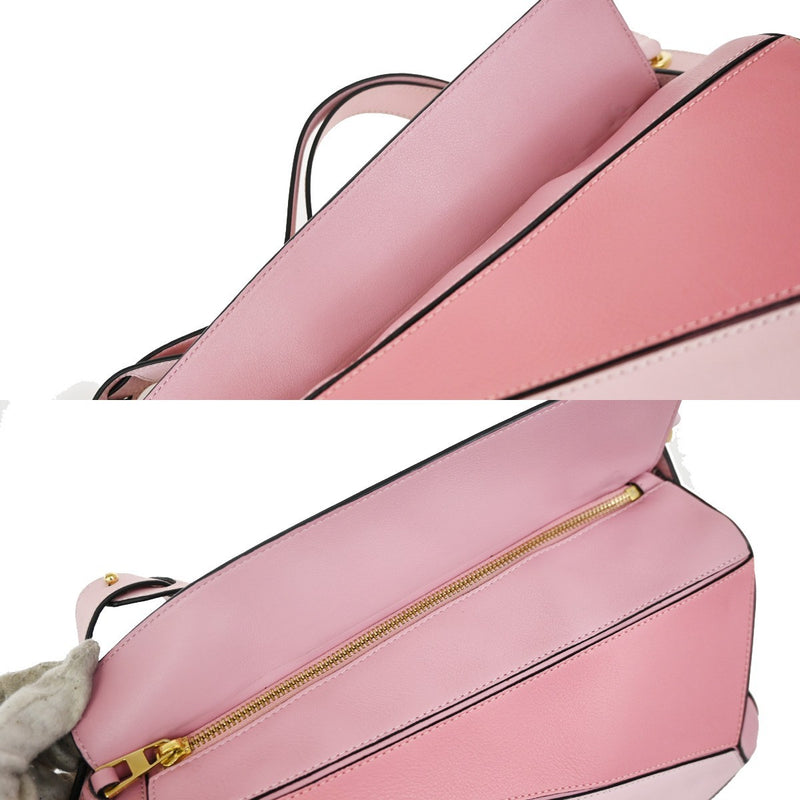 Loewe Puzzle Leather Pink Bag