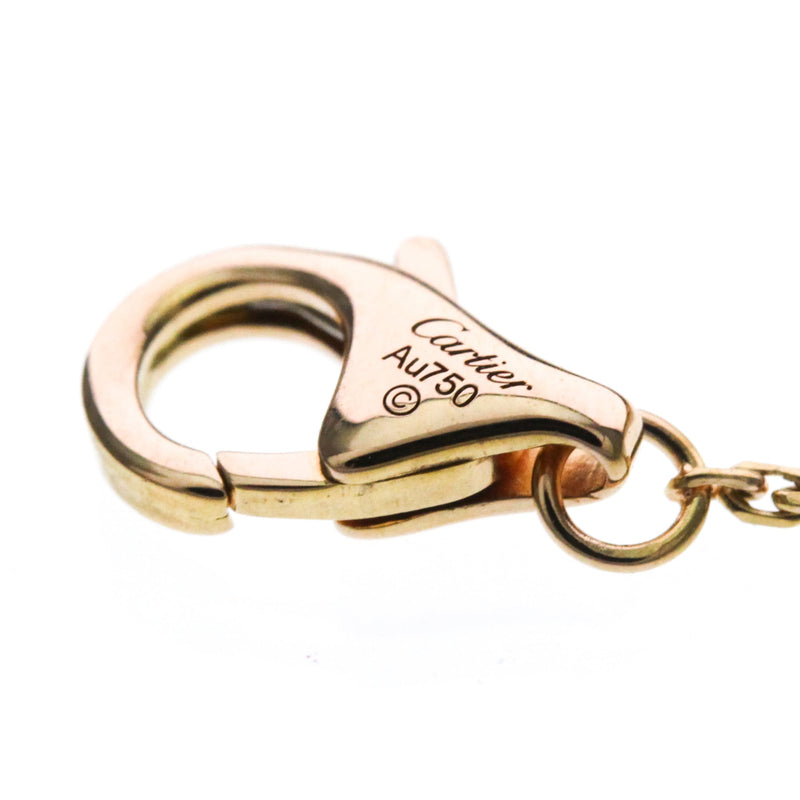 Cartier Torta Heart Pendant 18k Rose Gold Pink Pink_gold Bijoux