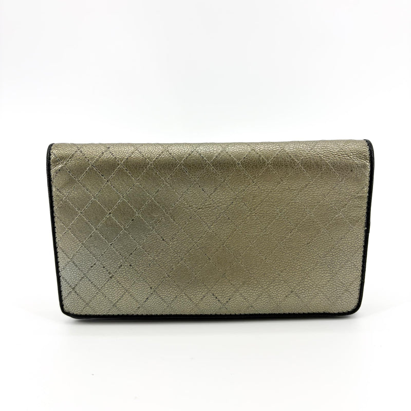 Chanel 19 Flap Quilted Lambskin Gold Calfskin Accessory