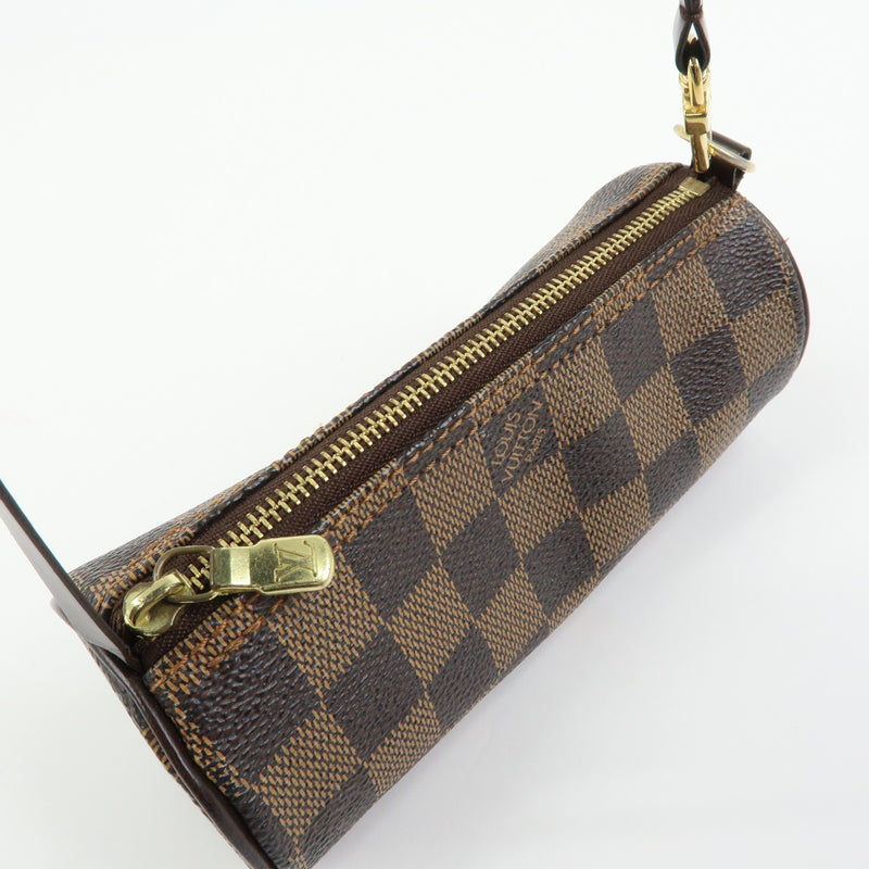 Louis Vuitton Papillon Pochette Damier Brown Canvas Bag