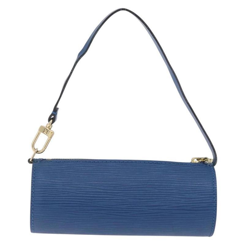 Louis Vuitton Soufflot Pochette Epi Leather Blue Bag