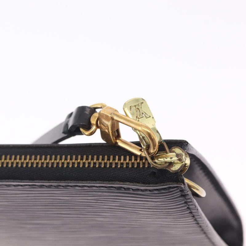 Louis Vuitton Pochette Accessoires Epi Leather Black Bag