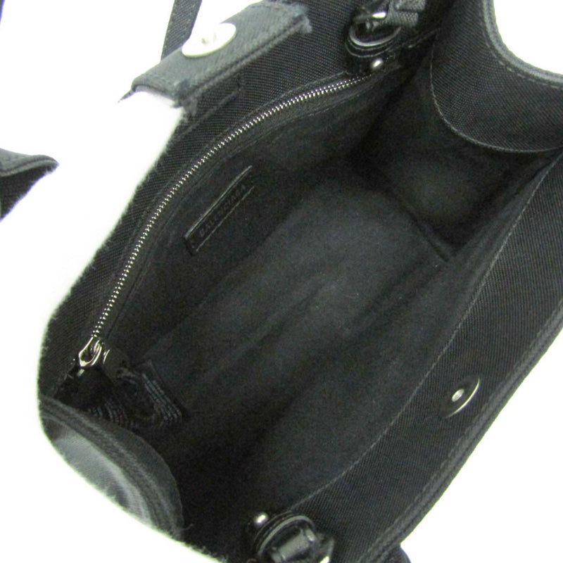 Balenciaga Trade East-West Nylon Black Polyamide Bag