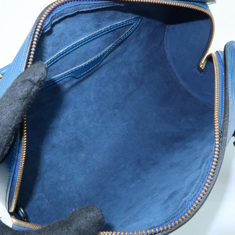 Louis Vuitton Soufflot Epi Leather Blue Bag