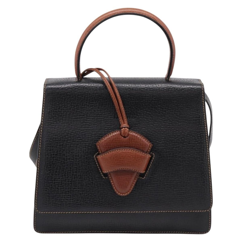 Loewe Barcelona Leather Black Bag